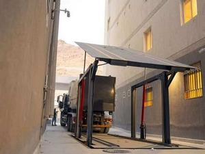 Equipo subterráneo inteligente para la compresión de residuos en Arabia Saudita