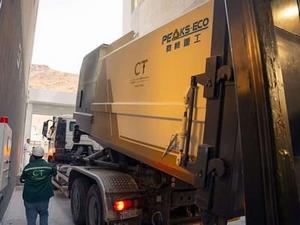 Equipo subterráneo inteligente para la compresión de residuos en Arabia Saudita