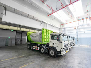 Proyecto de transferencia de residuos en China