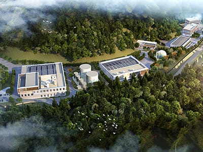 Proyecto de pretratamiento de residuos de cocina de Jingzishan, Hangzhou, Zhejiang