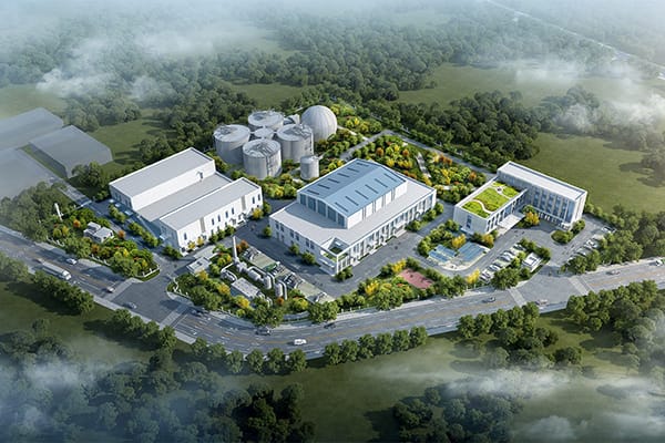 Proyecto del centro de aprovechamiento de recursos de biomasa del Distrito de Nanhai