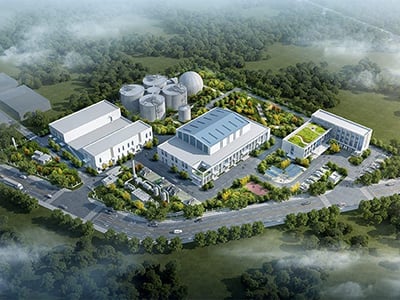Proyecto del centro de aprovechamiento de recursos de biomasa del Distrito de Nanhai