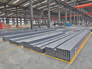 Taller de trabajo de la estructura de acero