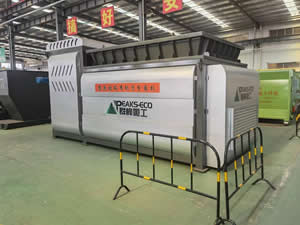 Taller de producción para equipos de separación de residuos