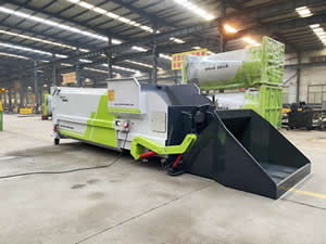 Taller de producción para equipos de transferencia de residuos