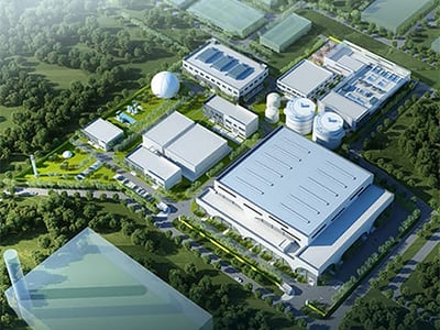 Proyecto de tratamiento de residuos alimentarios de Qianzishan, Wuhan (Hubei)