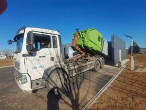 Equipo inteligente móvil de compactación de residuos de Yantai, Shandong