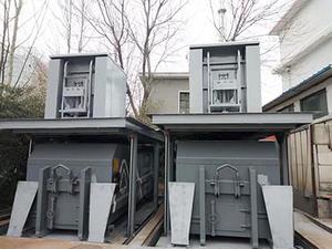 Sistema subterráneo inteligente para la compresión de residuos, desarrollado para el Instituto de Tecnología de Pekín