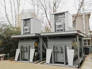 Sistema subterráneo inteligente para la compresión de residuos, desarrollado para el Instituto de Tecnología de Pekín