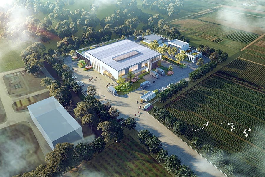 Estación de transferencia vertical de residuos del condado de Deqing, Huzhou, Zhejiang