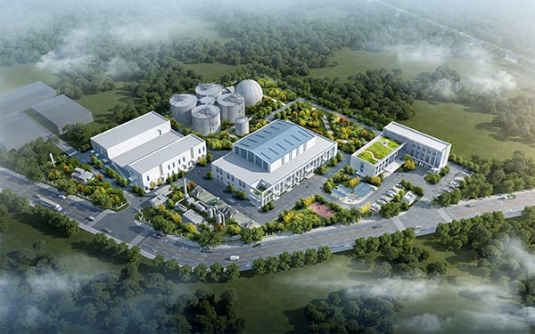 Proyecto de tratamiento de residuos alimentarios y de cocina del distrito de Wenjiang, Chengdu, Sichuan