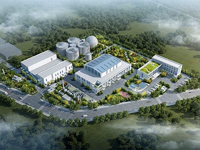 Proyecto de tratamiento de residuos alimentarios y de cocina del distrito de Wenjiang, Chengdu, Sichuan