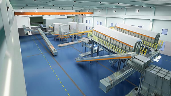 Proyecto de pretratamiento de residuos de cocina Xiaojianxi, Qingdao, Shandong