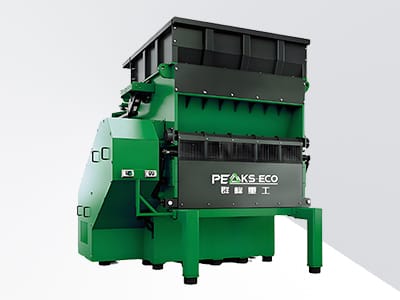 Trituradora de un solo eje