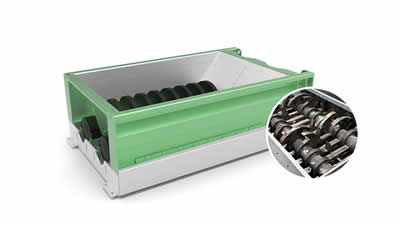 Trituradora primaria de doble eje