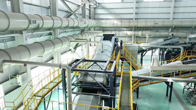 Sistema de tratamiento de residuos sólidos municipales