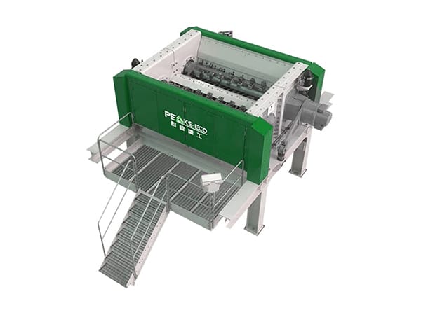 Trituradora secundaria de doble eje