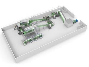 Sistema de tratamiento de residuos sólidos urbanos