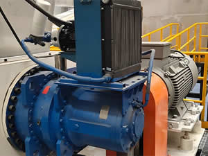 Trituradora cizalladora de doble eje