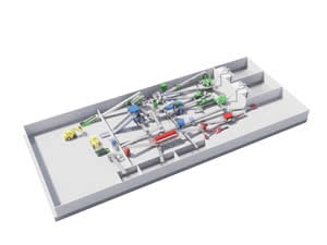 Sistema de tratamiento de residuos de construcción
