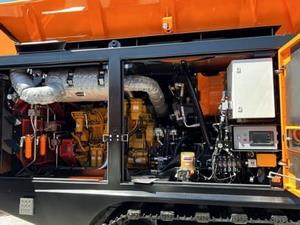 Trituradora móvil de doble eje