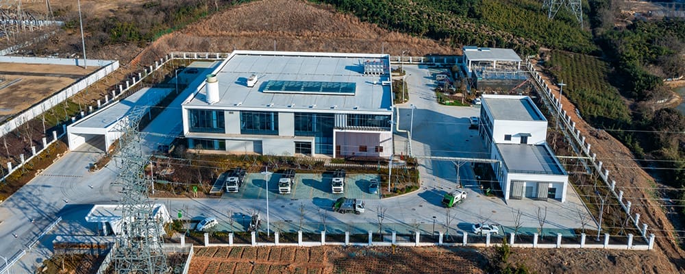 Estación de transferencia de residuos