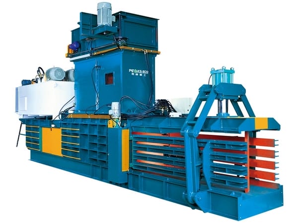 Empacadora horizontal de residuos, modelo 1250