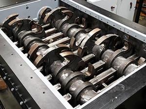 Trituradora primaria de doble eje