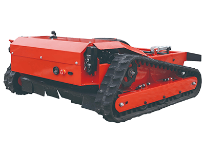 Cortacésped sobre orugas