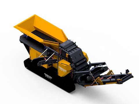 Trituradora de impacto móvil