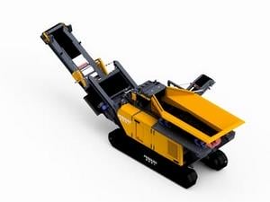 Trituradora de impacto móvil