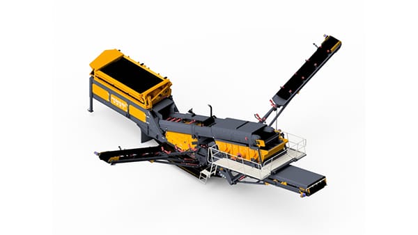 Planta móvil de cribado