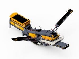 Planta móvil de cribado