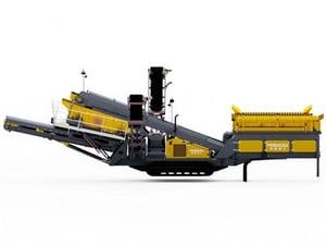 Planta móvil de cribado