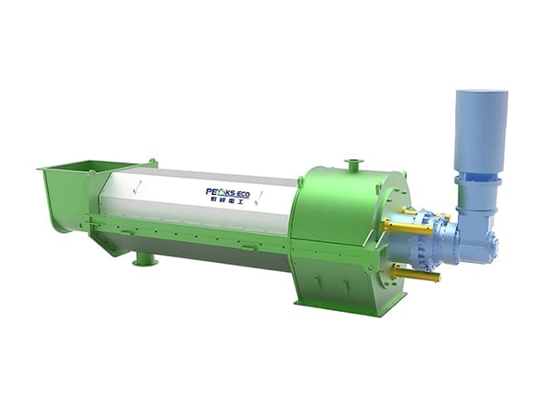 Prensa de tornillo para deshidratación