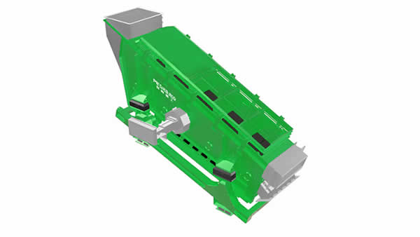 Criba vibratoria combinada