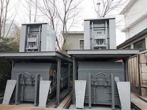 Compactador subterráneo inteligente de residuos