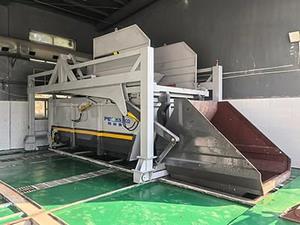  Estación de compresión de residuos de elevación alta 