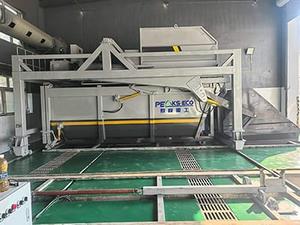  Estación de compresión de residuos de elevación alta 