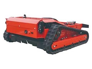 Cortacésped sobre orugas