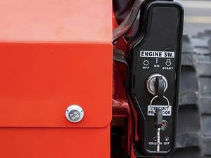 Cortacésped sobre orugas