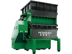 Trituradora de un solo eje