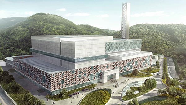 Planta de incineración con recuperación de energía