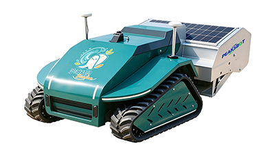 Robot limpiador de playa
